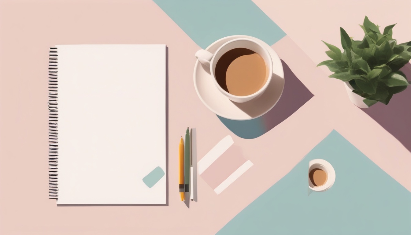 A of a notebook page with three question mark symbols and...