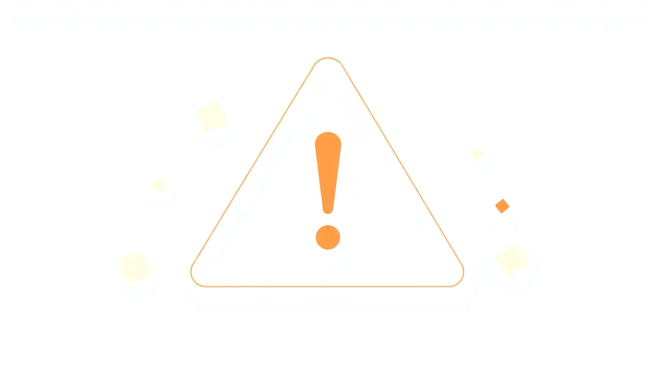 경고 삼각형 표지판