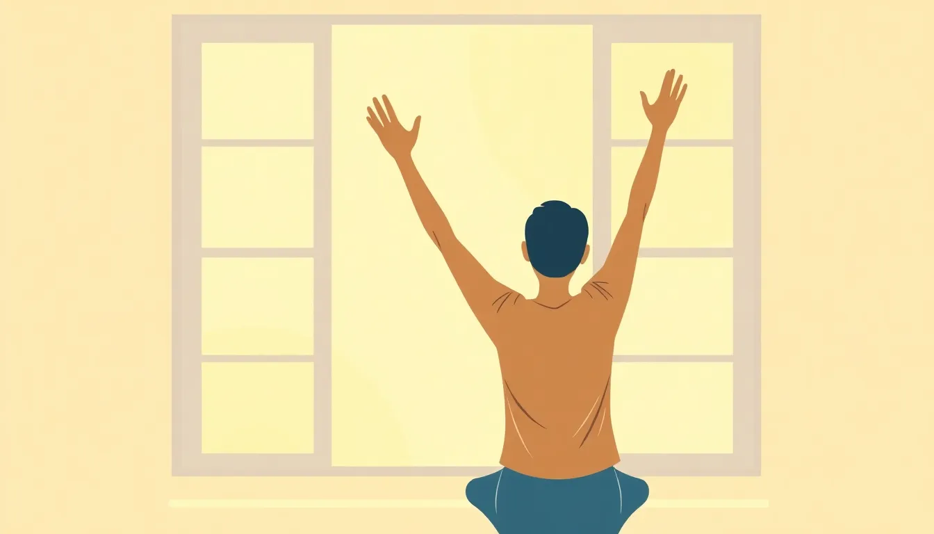 A of a gold trophy cup with star shapes and small confett...