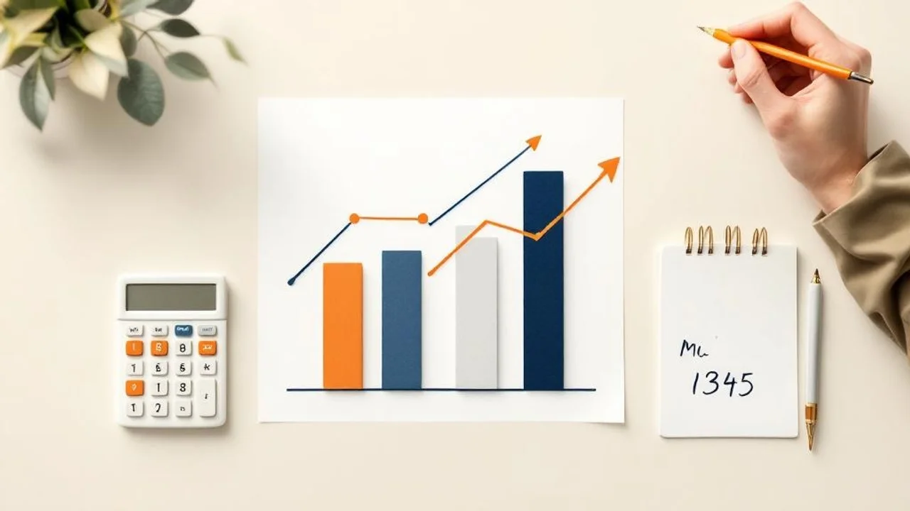 A clean modern infographic on cream background: two upwar...