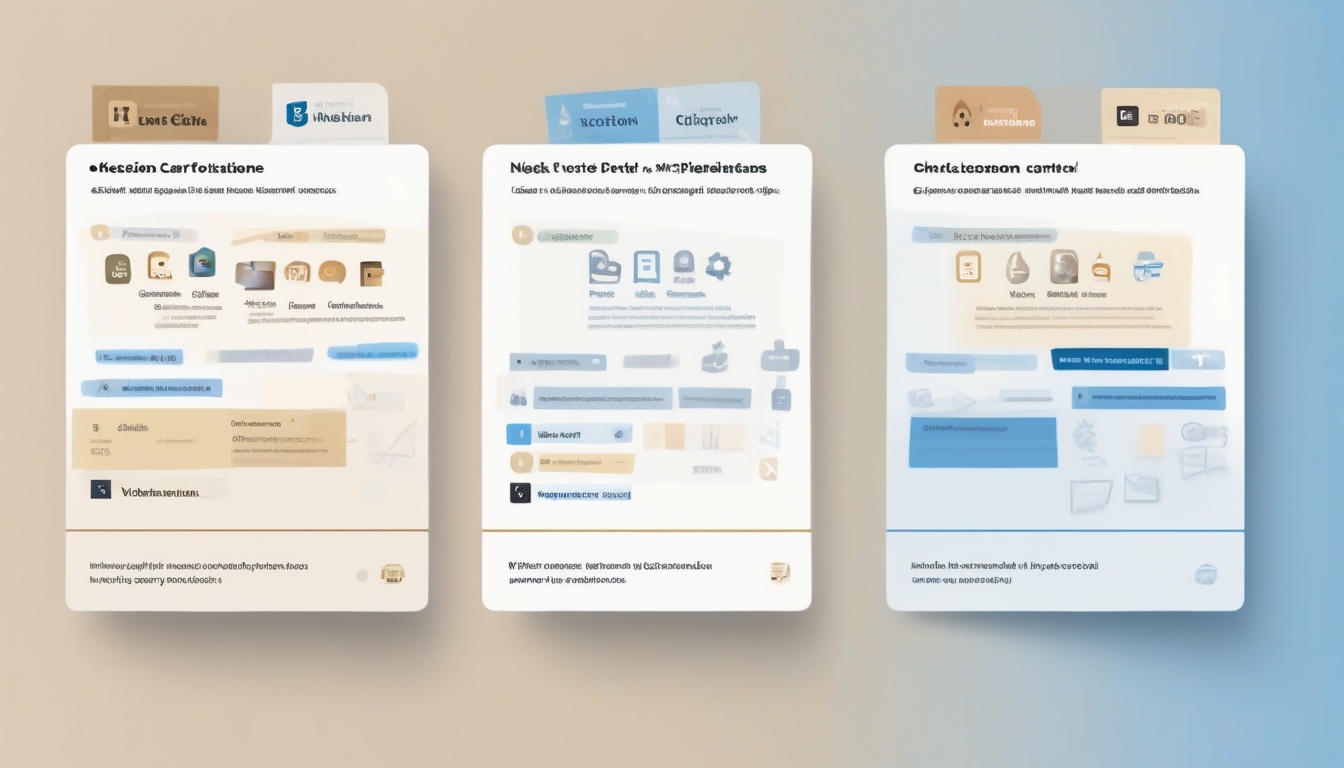 A flat infographic comparing three portfolio hosting plat...