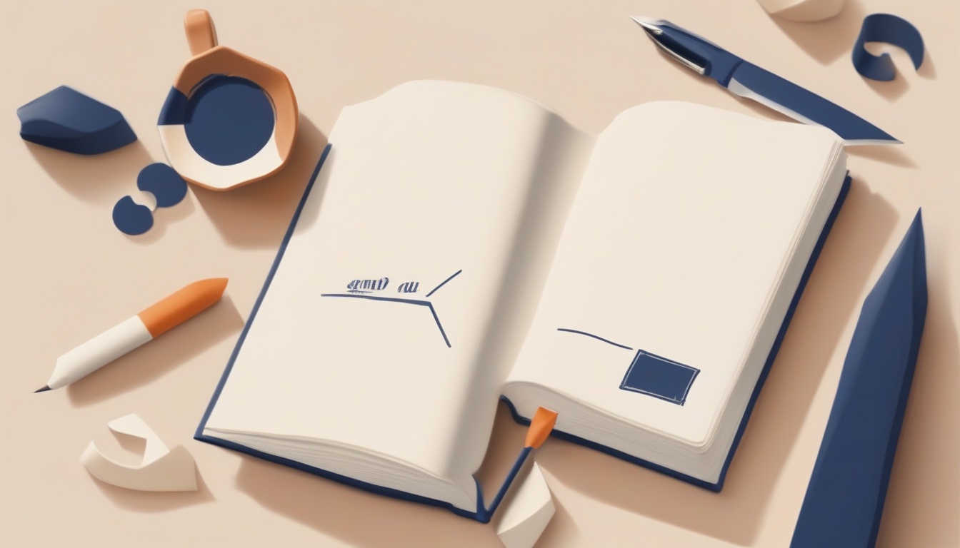 A clean editorial illustration of a single hand holding a...