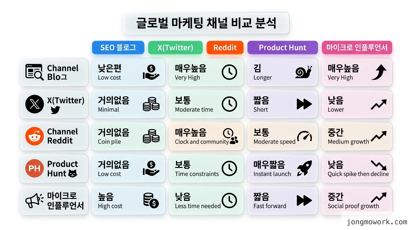 comparison 비교 인포그래픽