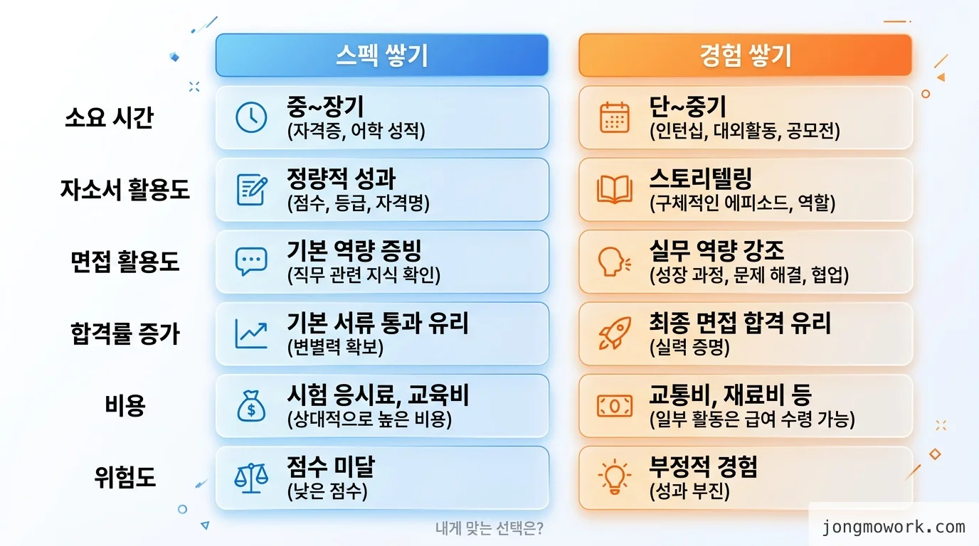 comparison 비교 인포그래픽
